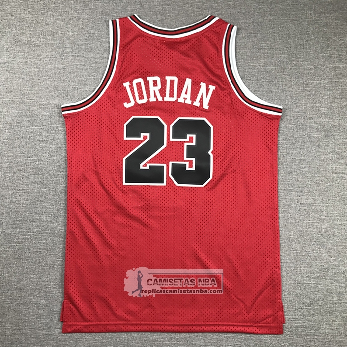 Camiseta Nino Chicago Bulls Michael Jordan NO 23 Mitchell & Ness 1984-85 Rojo